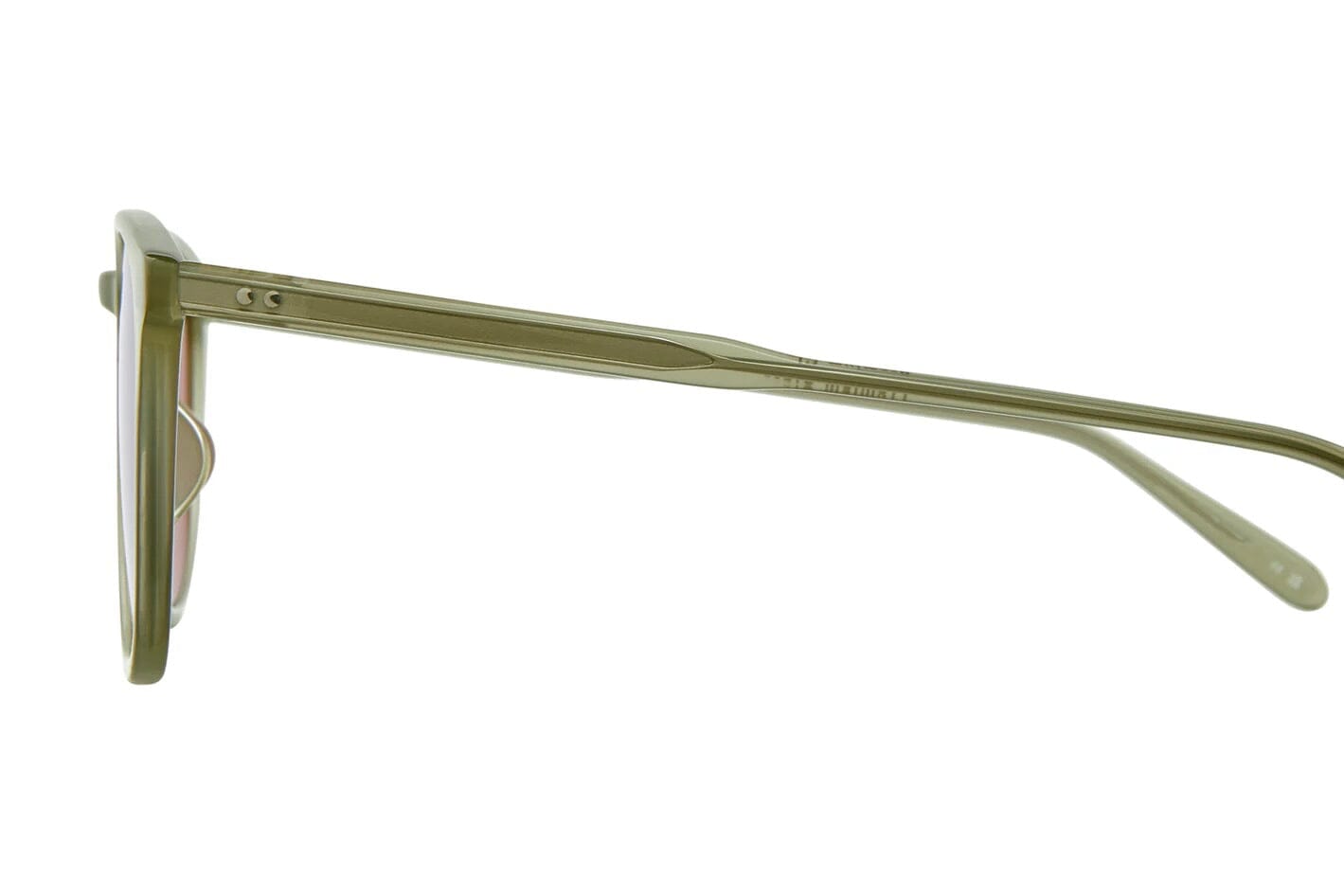 GARRETT LEIGHT Sunglasses "Morningside" Olive Gradient