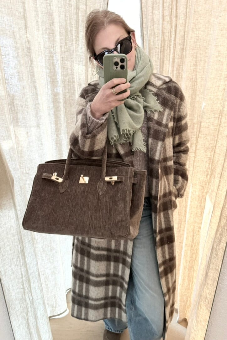 DEA KUDIBAL Woolcoat "CLORISSA" Beaver Check