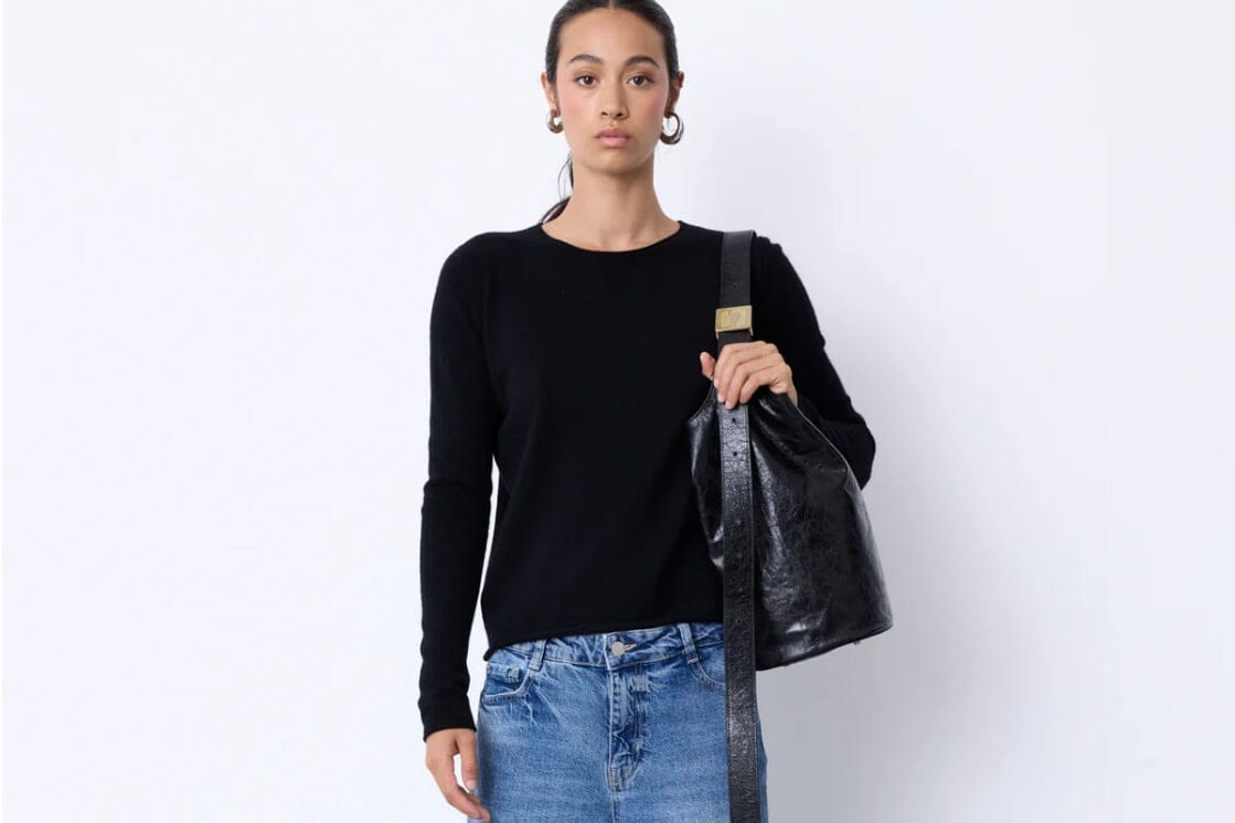 NOTSHY Cashmere Pullover "AYLA" schwarz