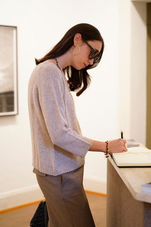 Choice by Réjane Rosenberger Cashmere Blend Pullover "FITTED" sand