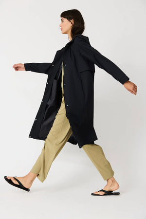 Tantä rain jacket "TORM" dark navy