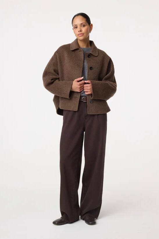 KNIT TED joggerstyle pants "WENDA" black