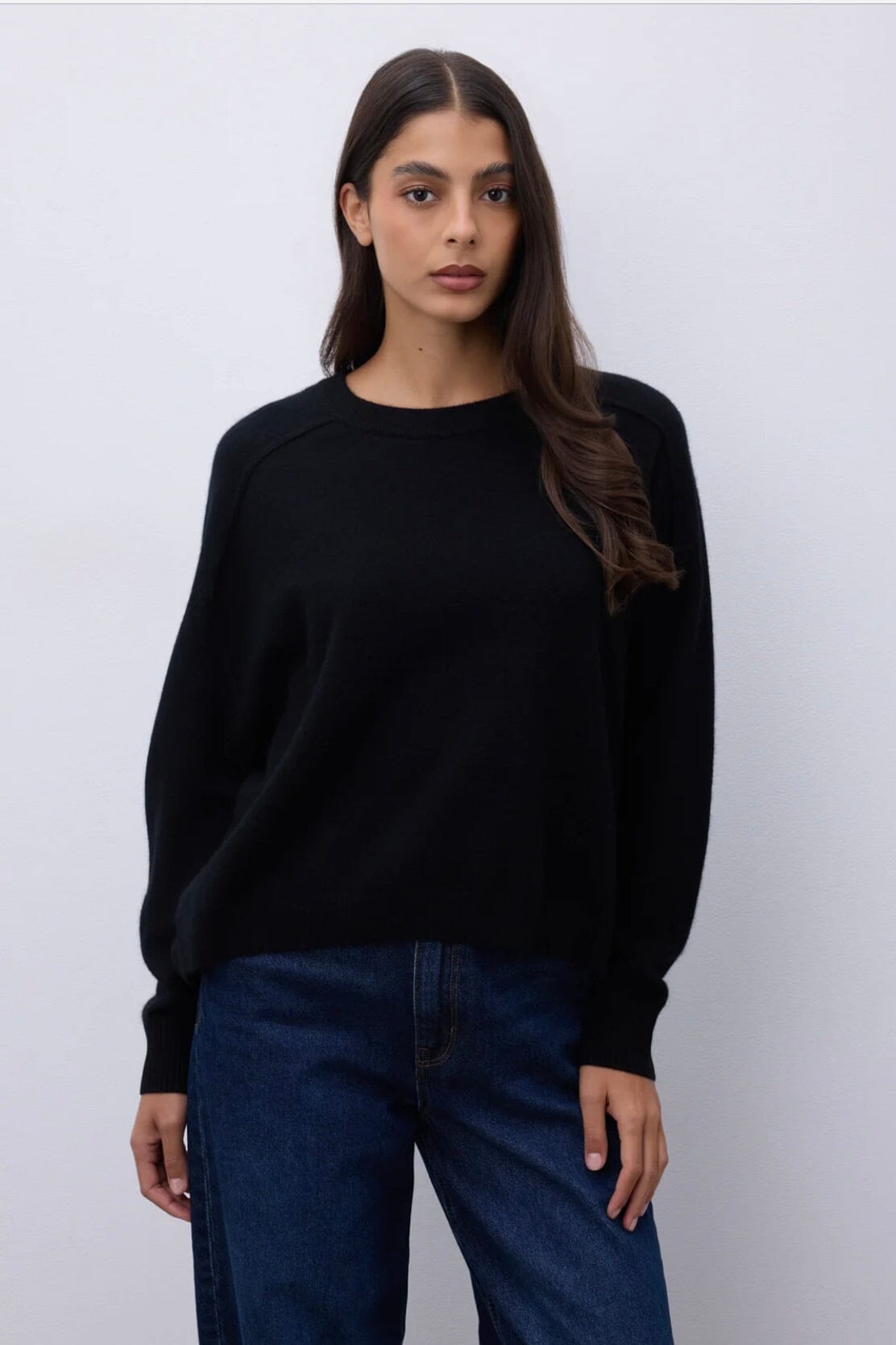 NOTSHY Cashmere Roundneck "PERRY" schwarz