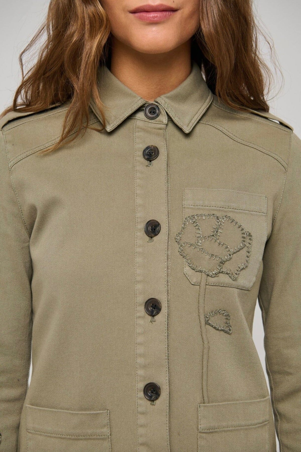 DEA KUDIBAL Woolcoat "CLORISSA" Beaver Check