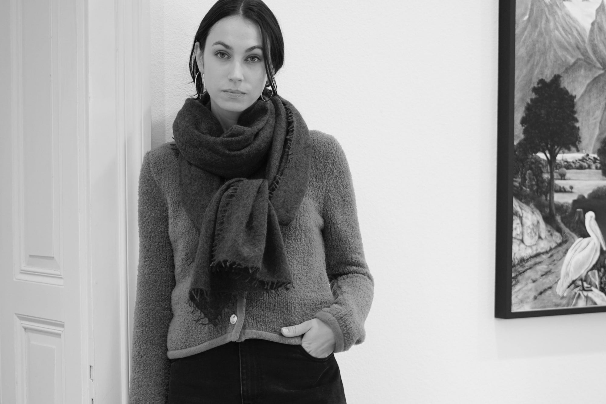 Choice by Réjane Rosenberger Cashmere Schal schwarz