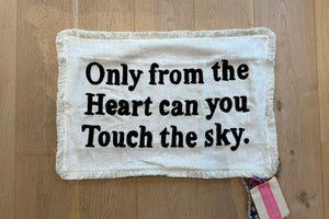 KARIEN BELLE Pashmina "POETRY" ecru