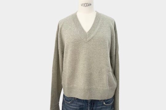NOTSHY Cashmere Pullover "THEMIS" almond méliert