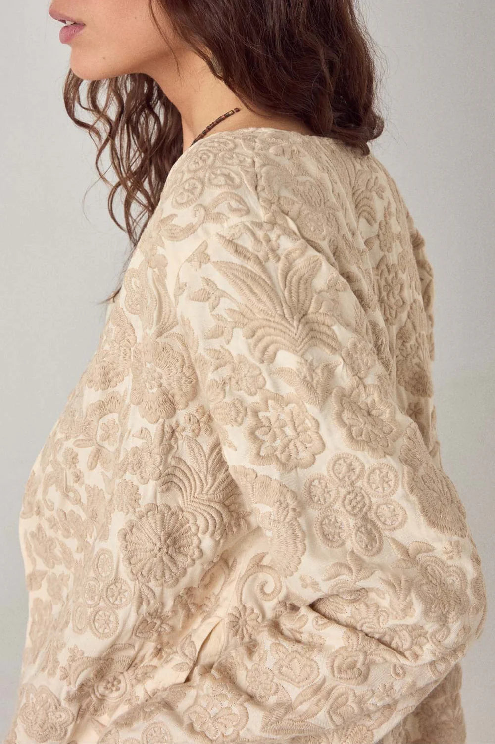 MAISON HOTEL cotton jacket "TADEO" pina colada