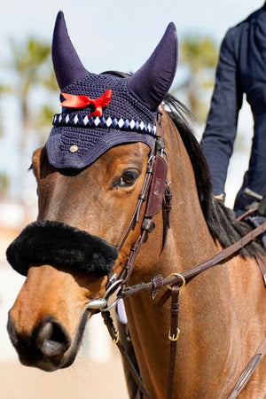 STG EQUESTRIAN by Sandra Riehle - Stirnband navy/white