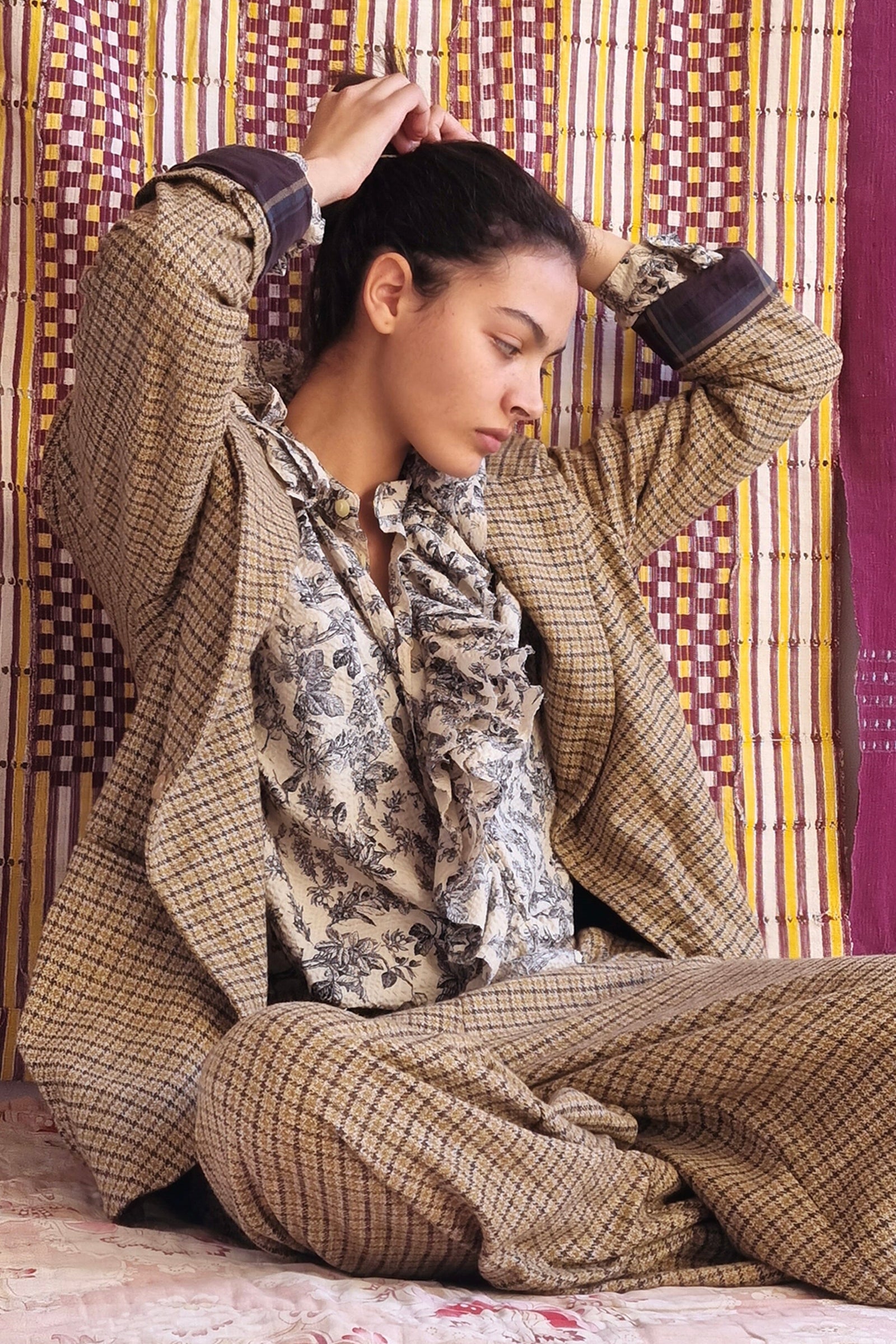 CLARAMONTE Woolblazer "Sanza" carro