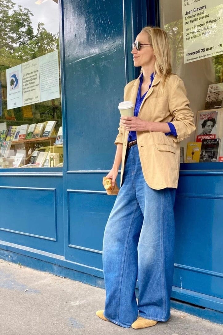 HAPPYHAUS oversized "LE BLAZER" beige vintage