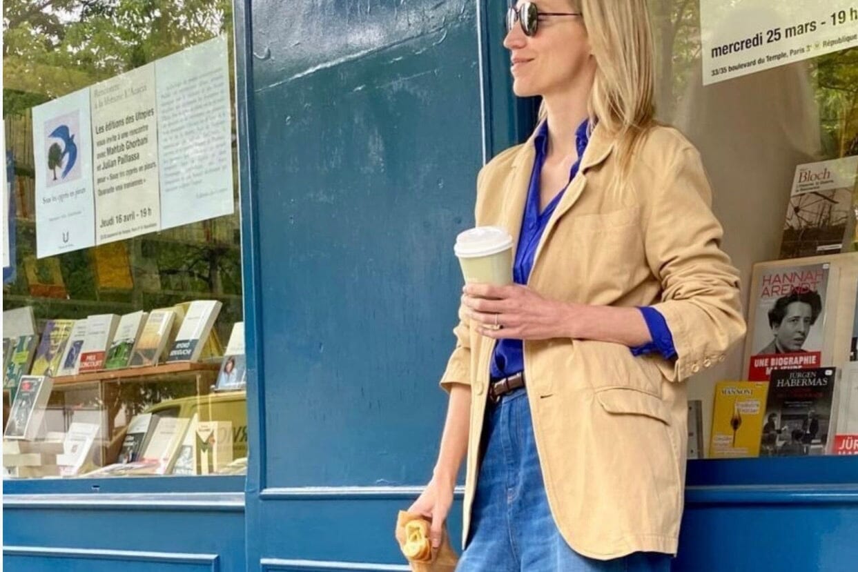 HAPPYHAUS oversized "LE BLAZER" beige vintage