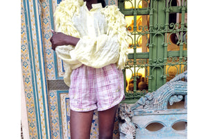 CLARAMONTE Baumwollshorts "MINI" rose