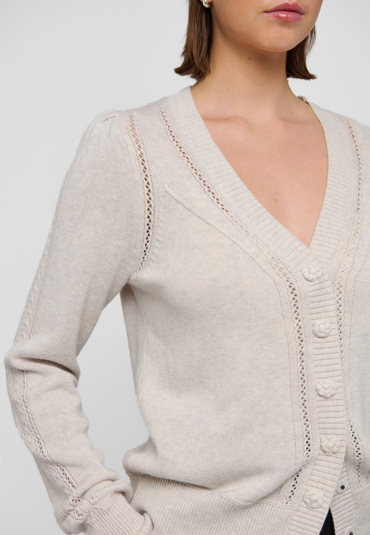 DEA KUDIBAL Cardigan "MALINADEA" chalk