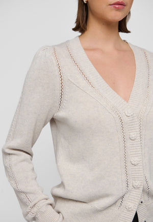DEA KUDIBAL Cardigan "MALINADEA" chalk