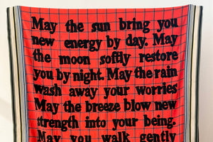 KARIEN BELLE WOOL Plaid "POETRY" massai carro