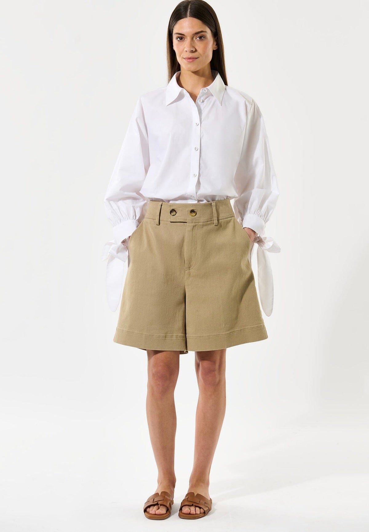 DEA KUDIBAL Baumwollbluse "CHRISTA07" weiss