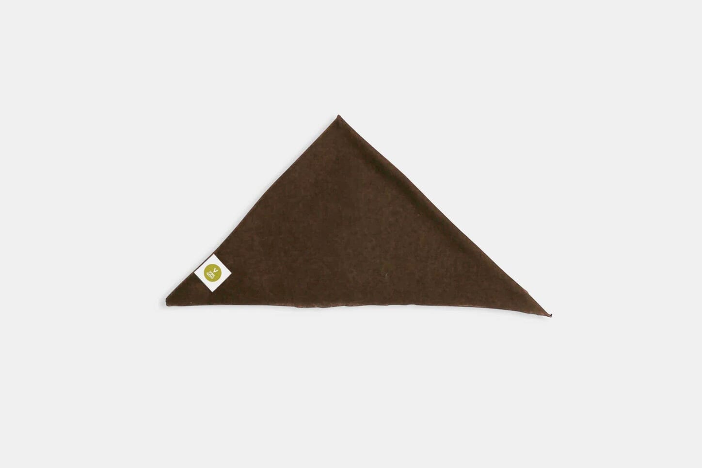 VON GOAT Cashmere Bandana uni chocolade