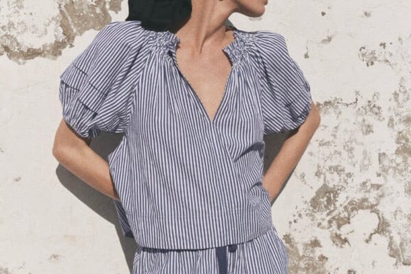 APIECE APART Bohobluse "Caminitas" stripe