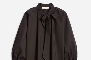 VANESSA BRUNO Baumwollmix Bluse "FATIMA" schwarz