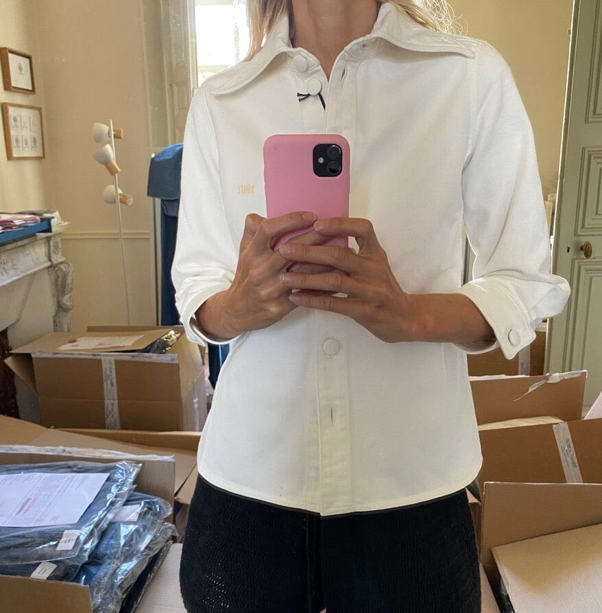 HAPPY HOUSE das Hemd "LOVE" off-white