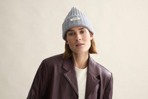 Lampswool/Caregora Chunky Beanie smoke