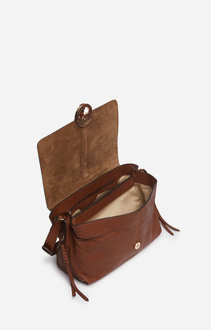 VANESSA BRUNO Nappaledertasche "OTHILIA" haselnuss