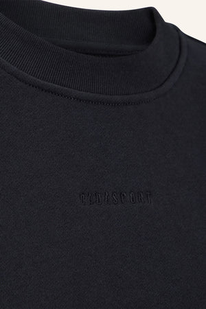 DADA Sweater "Birmann" schwarz