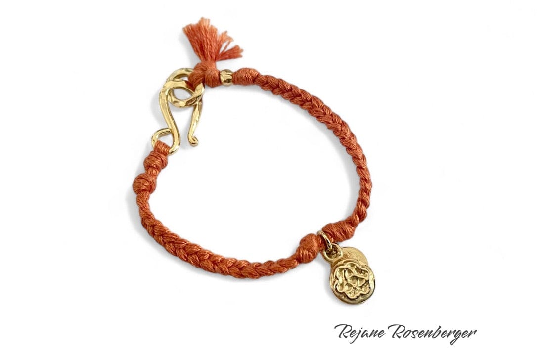 REJANE ROSENBERGER DESIGN Baumwollarmband "Lalima" mit Hock