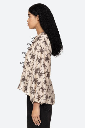 SEA NEW YORK Seidenbluse "JOAN" cream