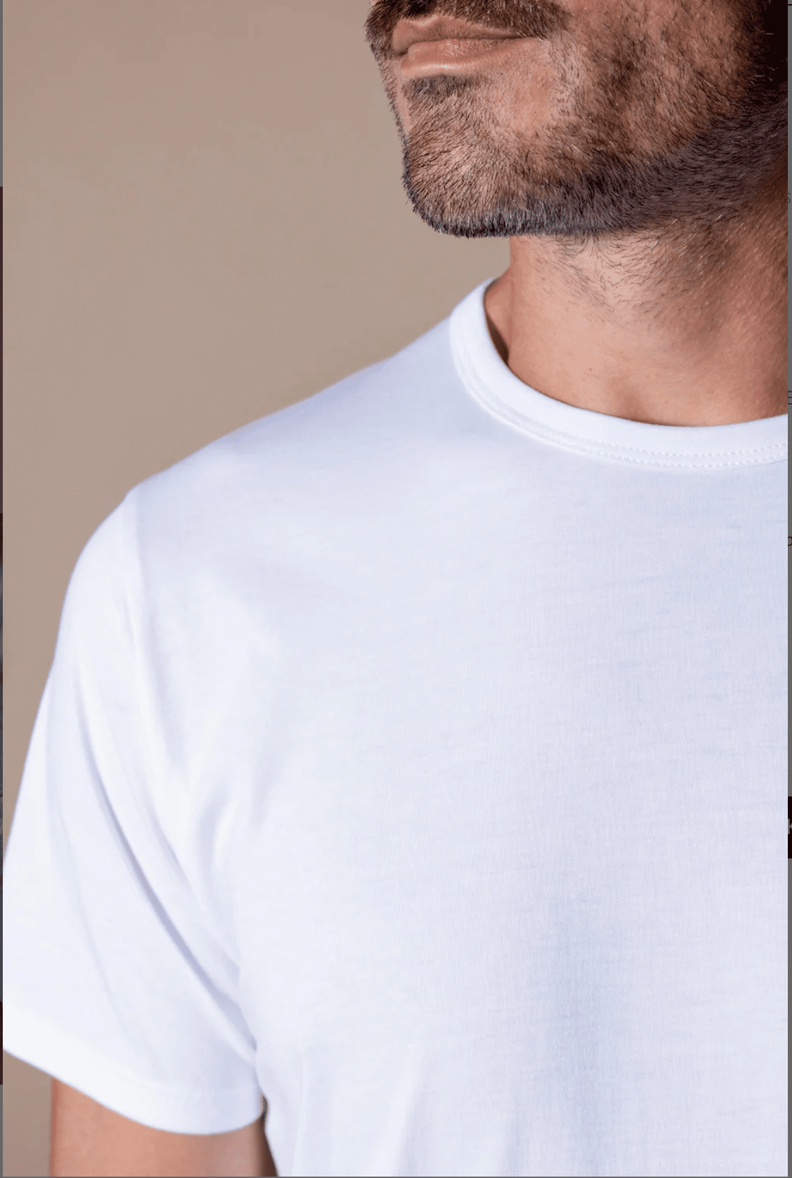 Choice by Réjane Rosenberger MEN T-Shirt "Basic" weiss