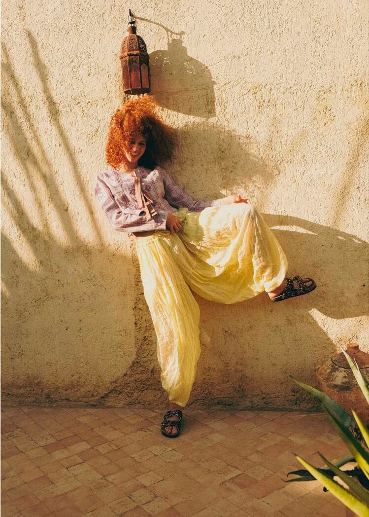 CLARAMONTE Baumwoll Bolerojäckli "TATOO"