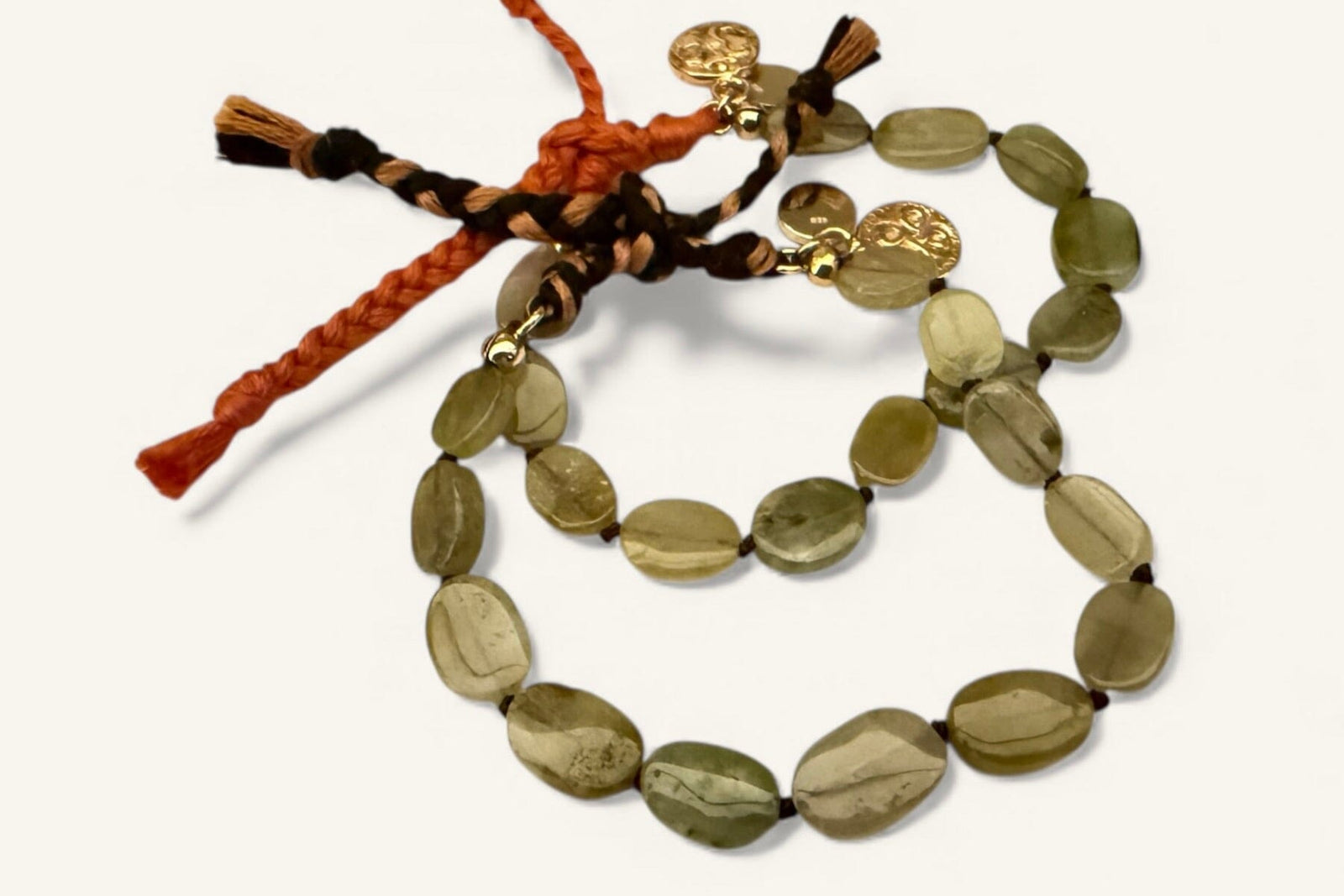 REJANE ROSENBERGER DESIGN Steinarmband "Neo" granat grün