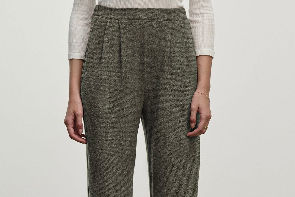 VELVET Joggerpants "ELIYA" army