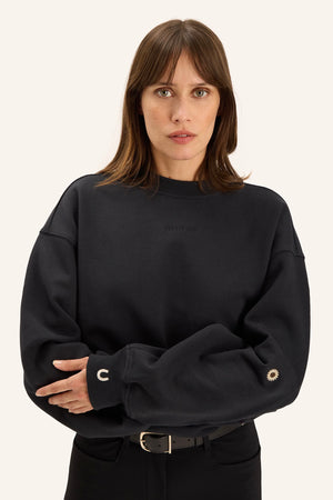 DADA Sweater "Birmann" schwarz