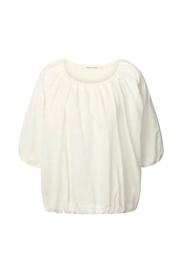 RABENS SALONER  Baumwollbluse "RACHELLE" weiss