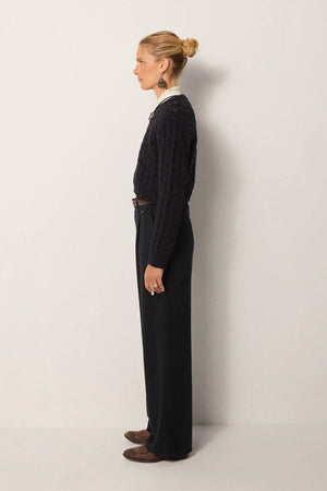 MAISON HOTEL Lyocellhose "KEATON" nocturne