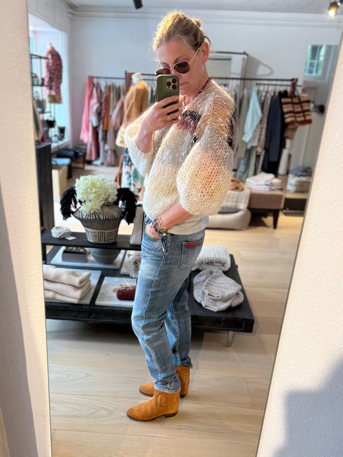 BORO Denim Cropped Jeans "SAPPORO" wild child wash