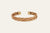 GAS BIJOUX "RIVAGE" bracelet gold plated