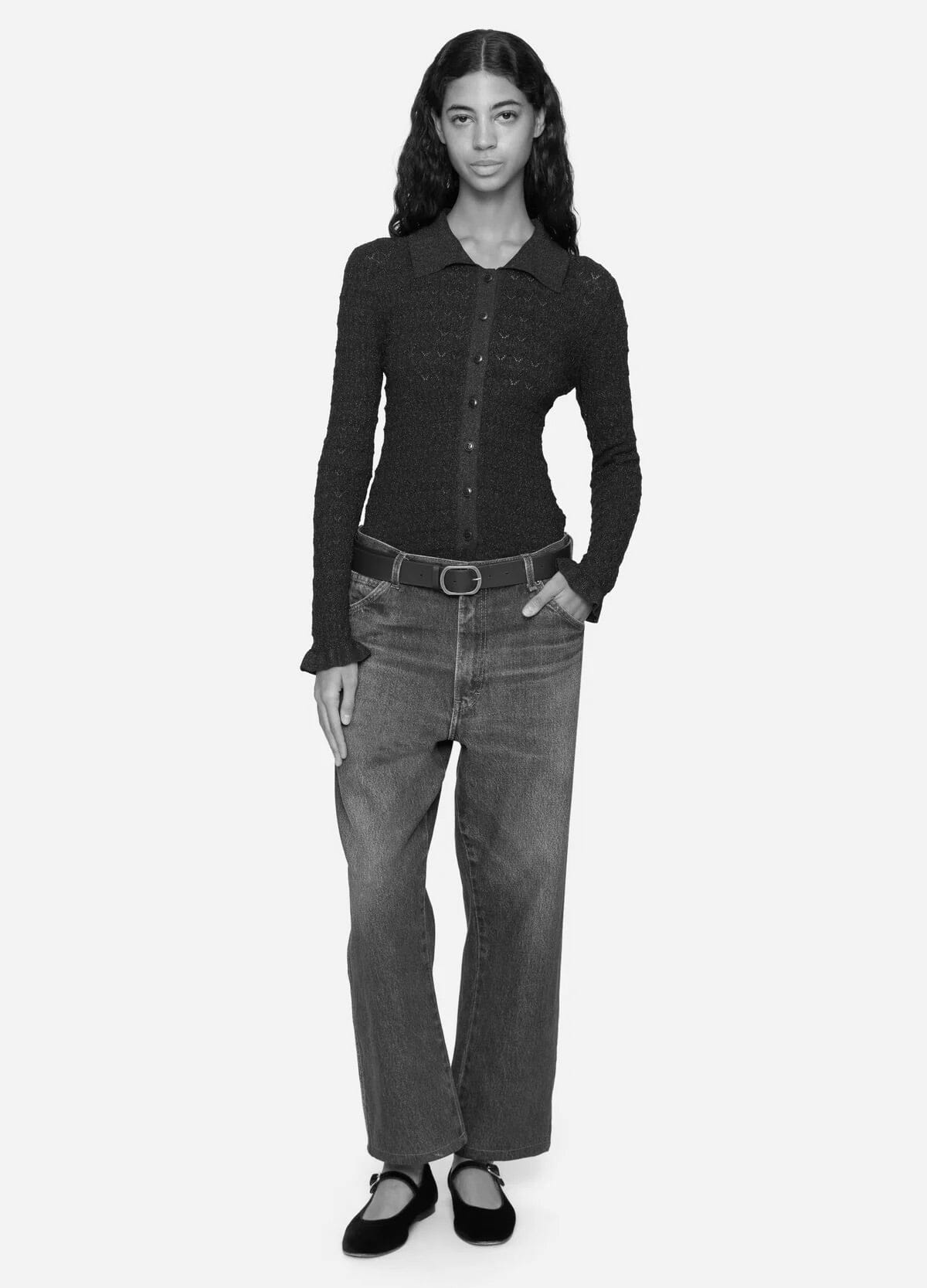 SEA NEW YORK Strickjacke "RUBY" schwarz