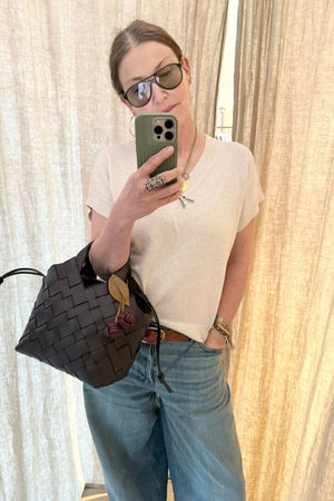 KNIT TED cuddly cardigan "BECKY" cream