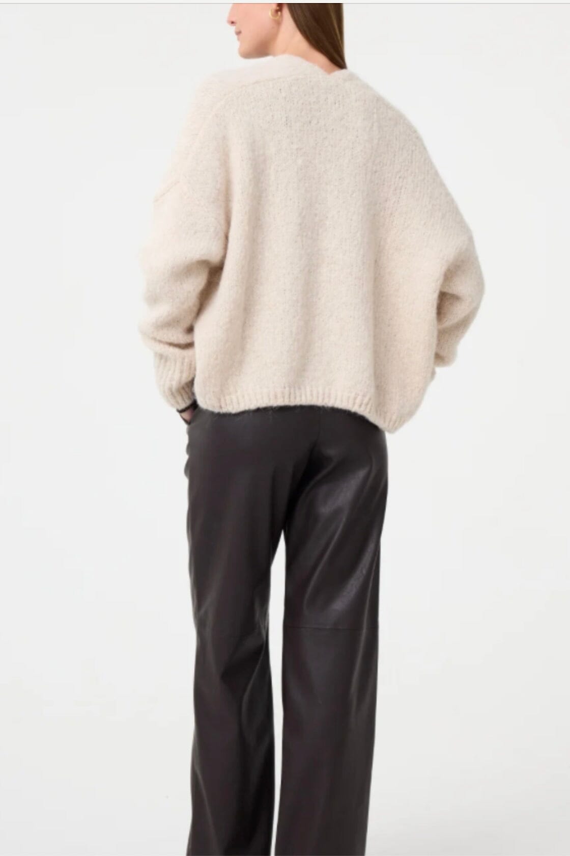 KNIT TED Kuschel Strickjacke "BECKY" creme