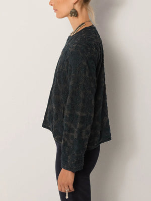 MAISON HOTEL Baumwolljacke "BALANI" night marine