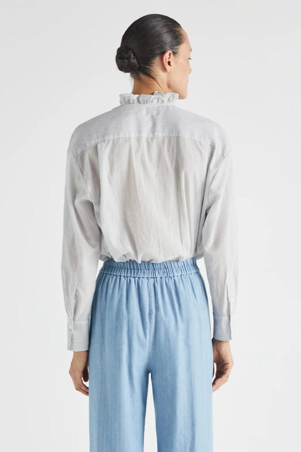 MASSCOB cotton blouse "MISURI" white