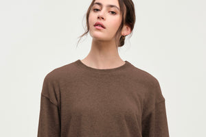 VELVET by Jenny Sweater "Halima" chocolate