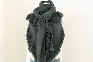 Choice by Réjane Rosenberger Cashmere Poncho black