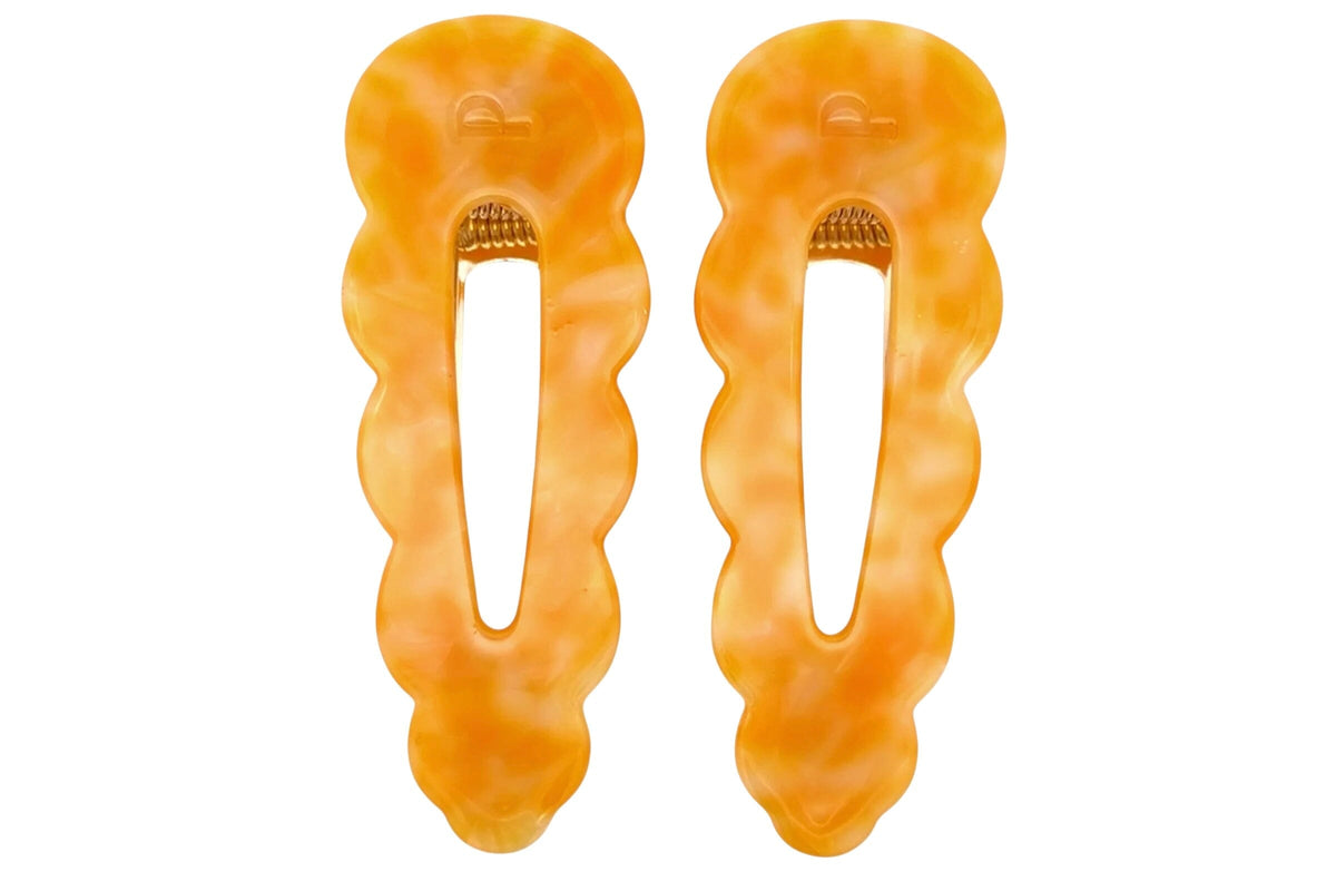 Peignée Paris Barettes "Signature" lemon