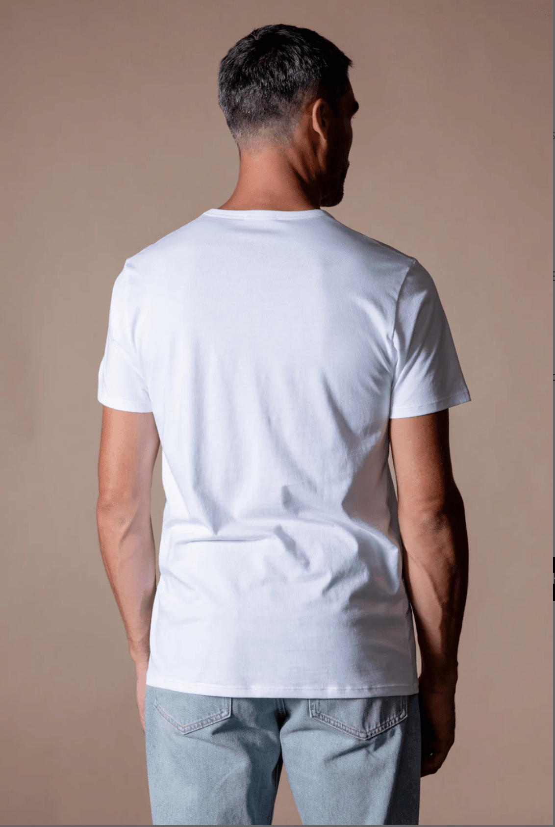 Choice by Réjane Rosenberger MEN T-Shirt "Basic" weiss