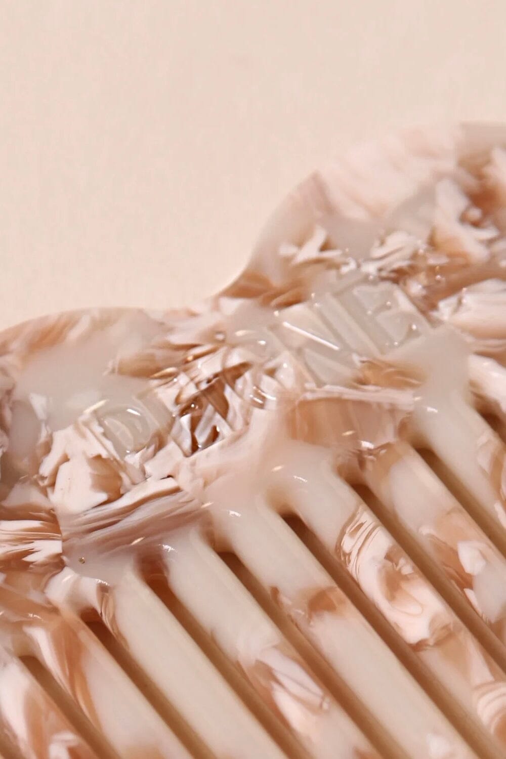 Peignée Paris Kamm  "SIGNATURE" nougat