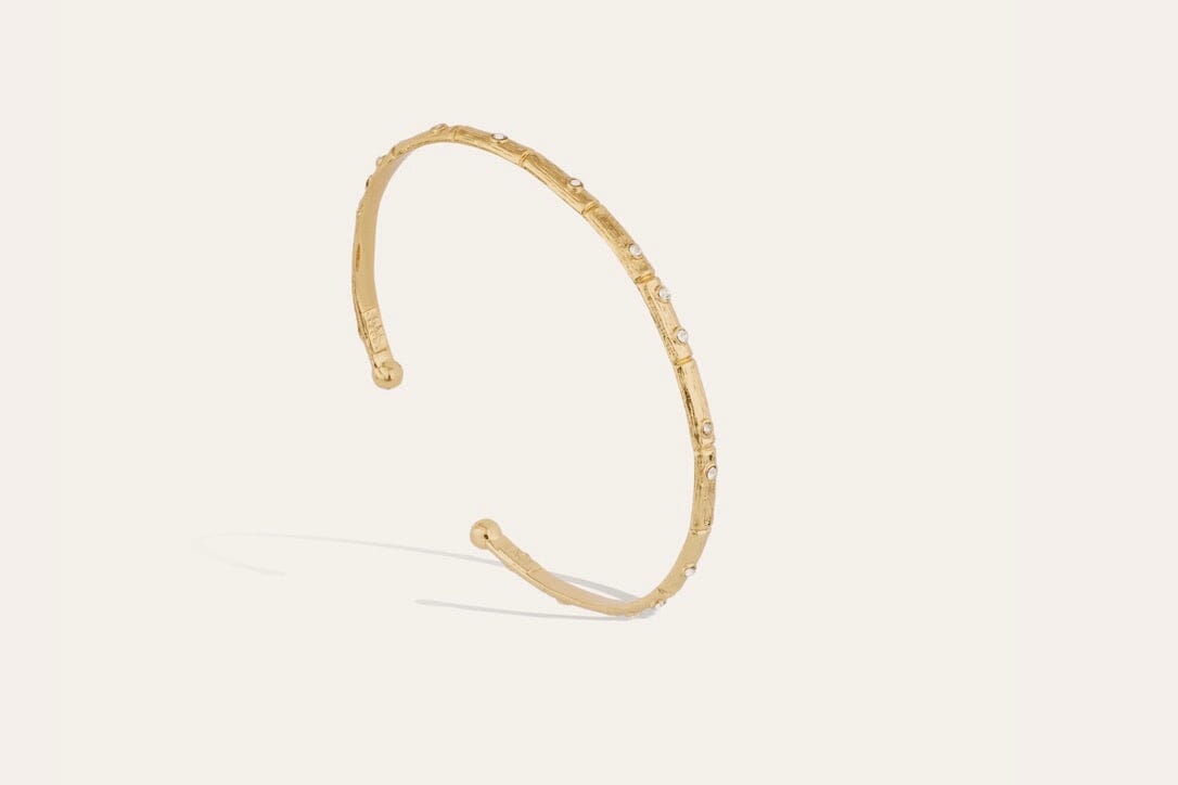 GAS BIJOUX "BAMBINI" gold mit Strass